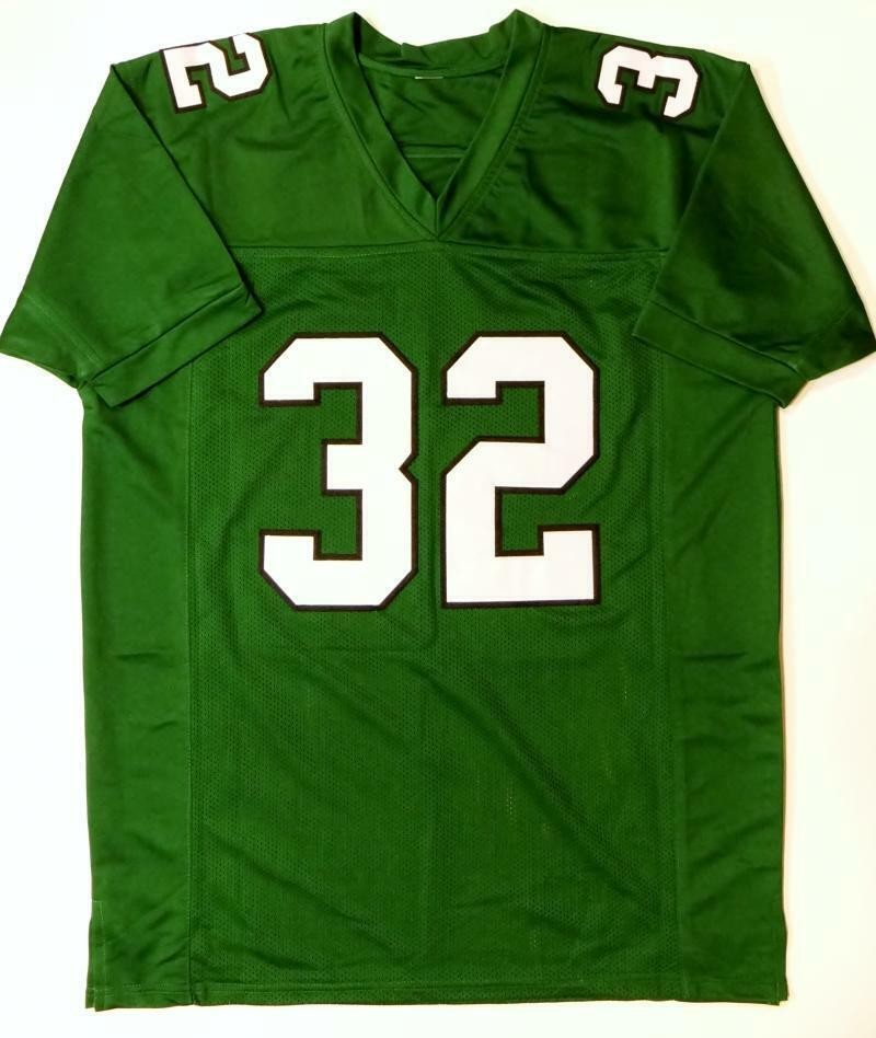 Ricky Watters Signed Green Custom Football Jersey