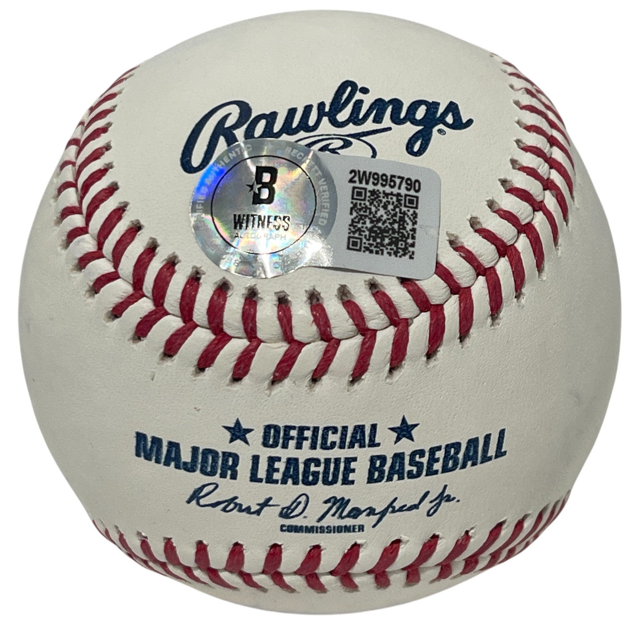 Al Bumbry Signed Official Major League Baseball (73 AL ROY & 83 WSC) BAS