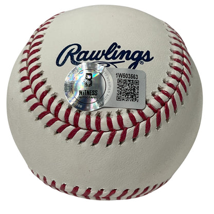 Frank Thomas Signed Official Major League Baseball HOF 2014 Beckett Witnessed
