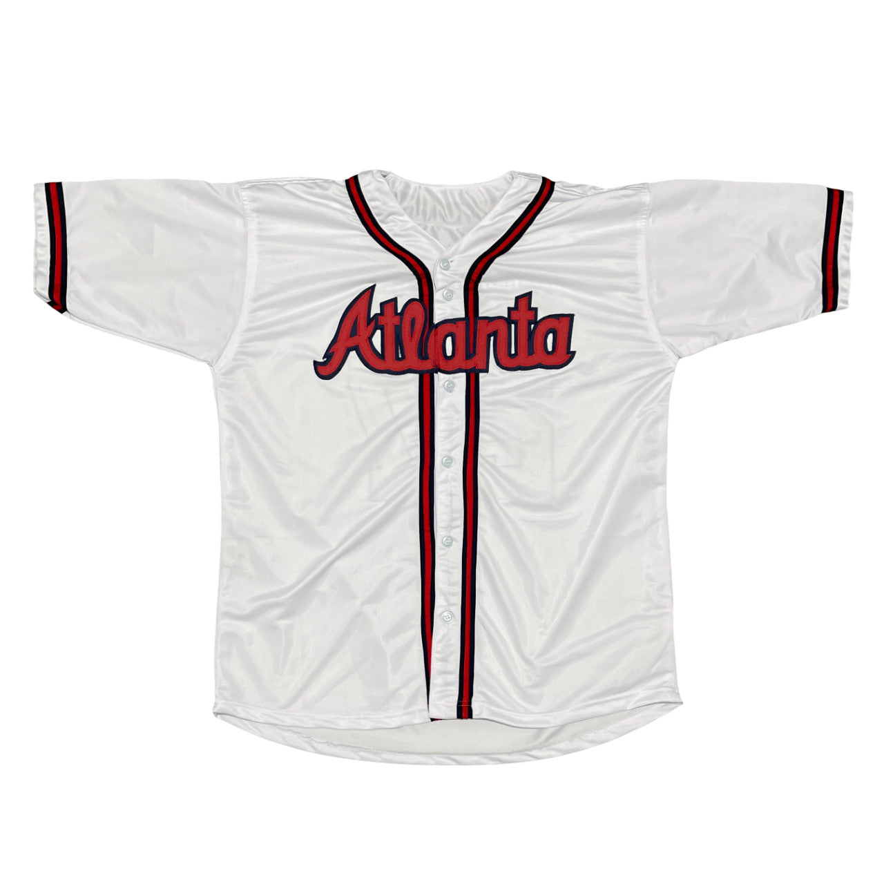 Fred McGriff Signed Atlanta Braves Custom Baseball Jersey Beckett COA