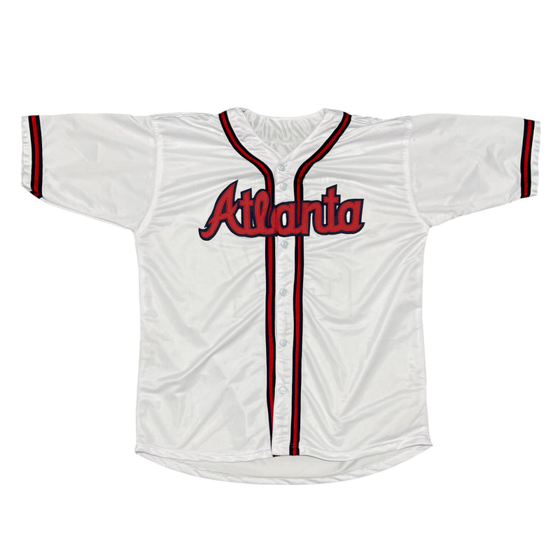 Fred McGriff Signed Atlanta Braves Custom Baseball Jersey Beckett COA