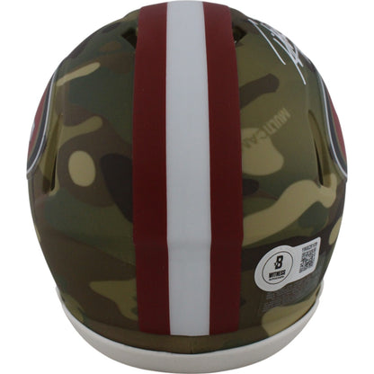 Patrick Willis San Francisco 49ers Signed Camo Mini Helmet (HOF)