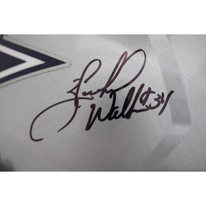 Herschel Walker Signed Dallas Cowboys Full Size Replica Helmet Beckett