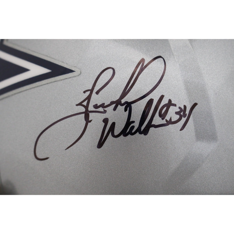 Herschel Walker Signed Dallas Cowboys Full Size Replica Helmet Beckett