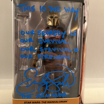 Emily Swallow Signed The Armorer Star Wars Black Series Action Figure