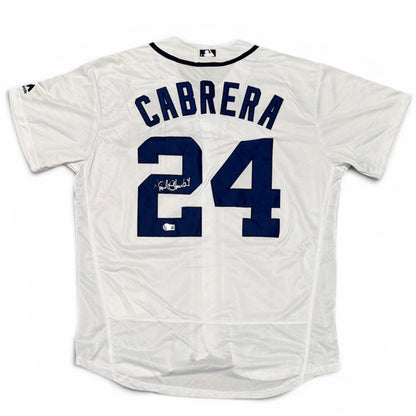 Miguel Cabrera Autographed Detroit Tigers Custom Jersey