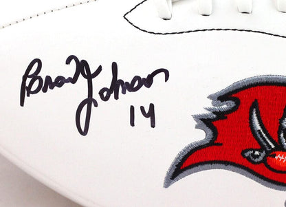 Brad Johnson Signed Tampa Bay Buccaneers Wilson Football - SB XXXVI Champs