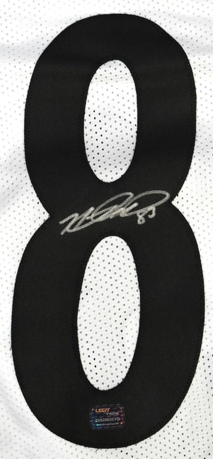 Heath Miller Signed Pittsburgh Steelers Custom White Jersey