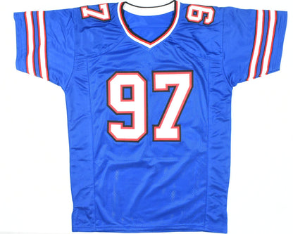 Joey Bosa Autographed Los Angeles Chargers Blue Custom Jersey