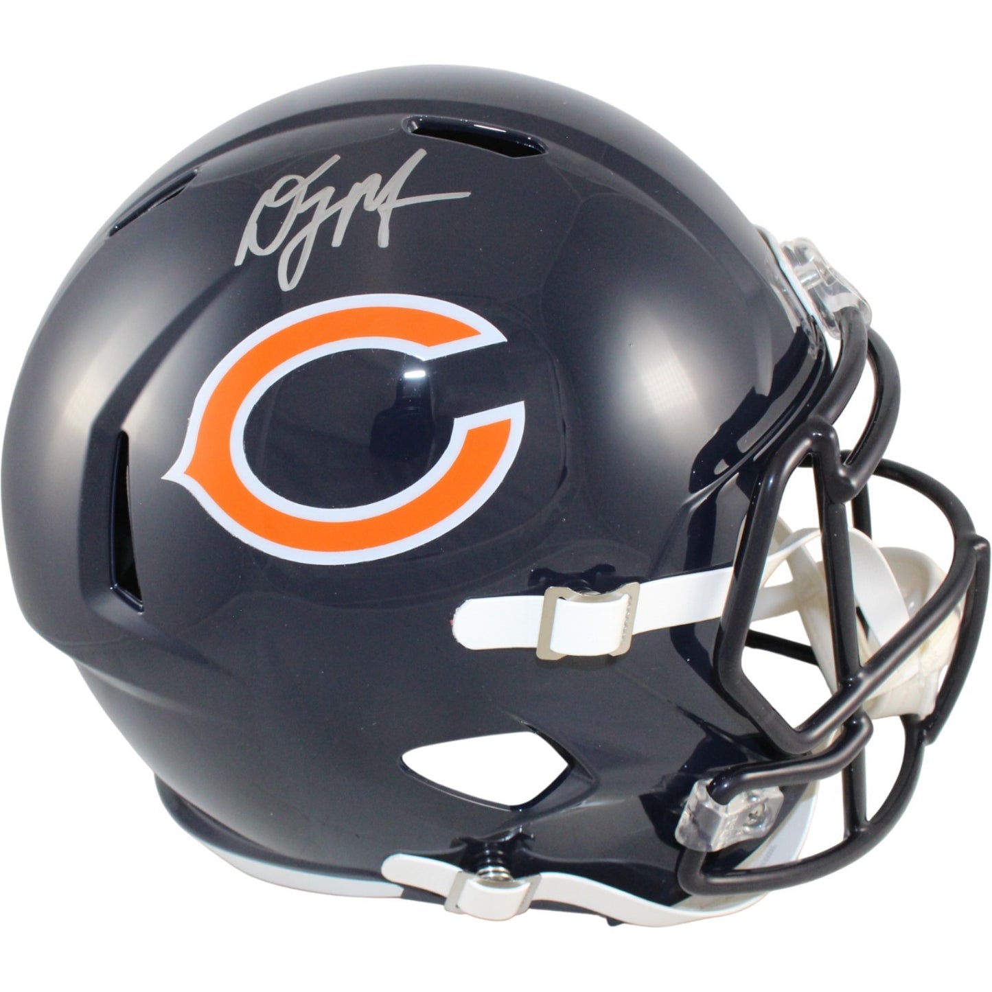 DJ Moore Chicago Bears Autographed Full Size Replica Helmet