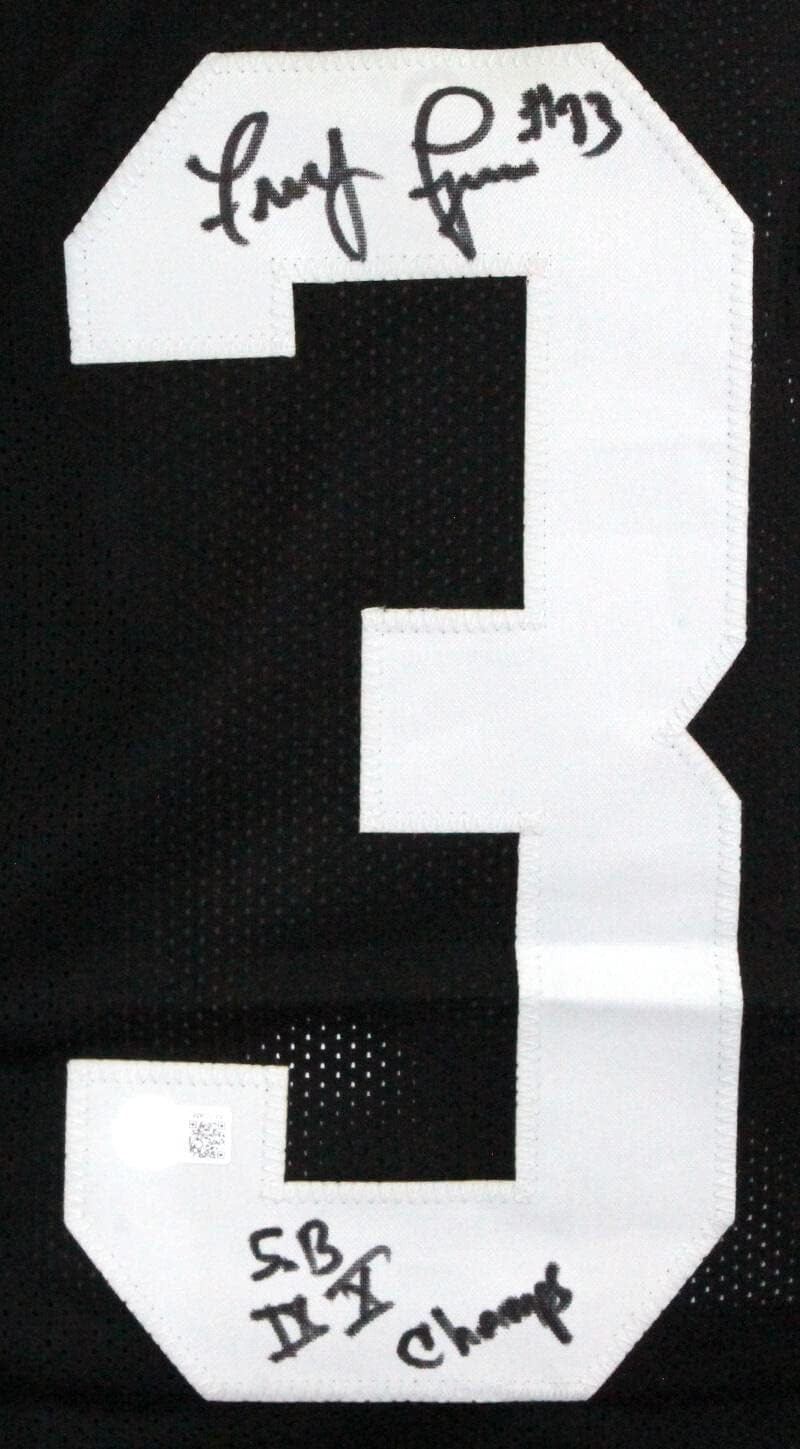 Frenchy Fuqua Signed Pittsburgh Steelers Style Custom Jersey