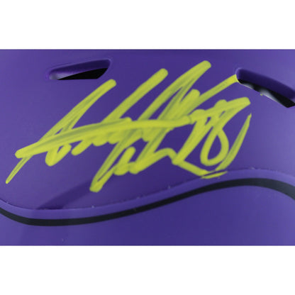Adrian Peterson Signed Minnesota Vikings Rave Mini Helmet