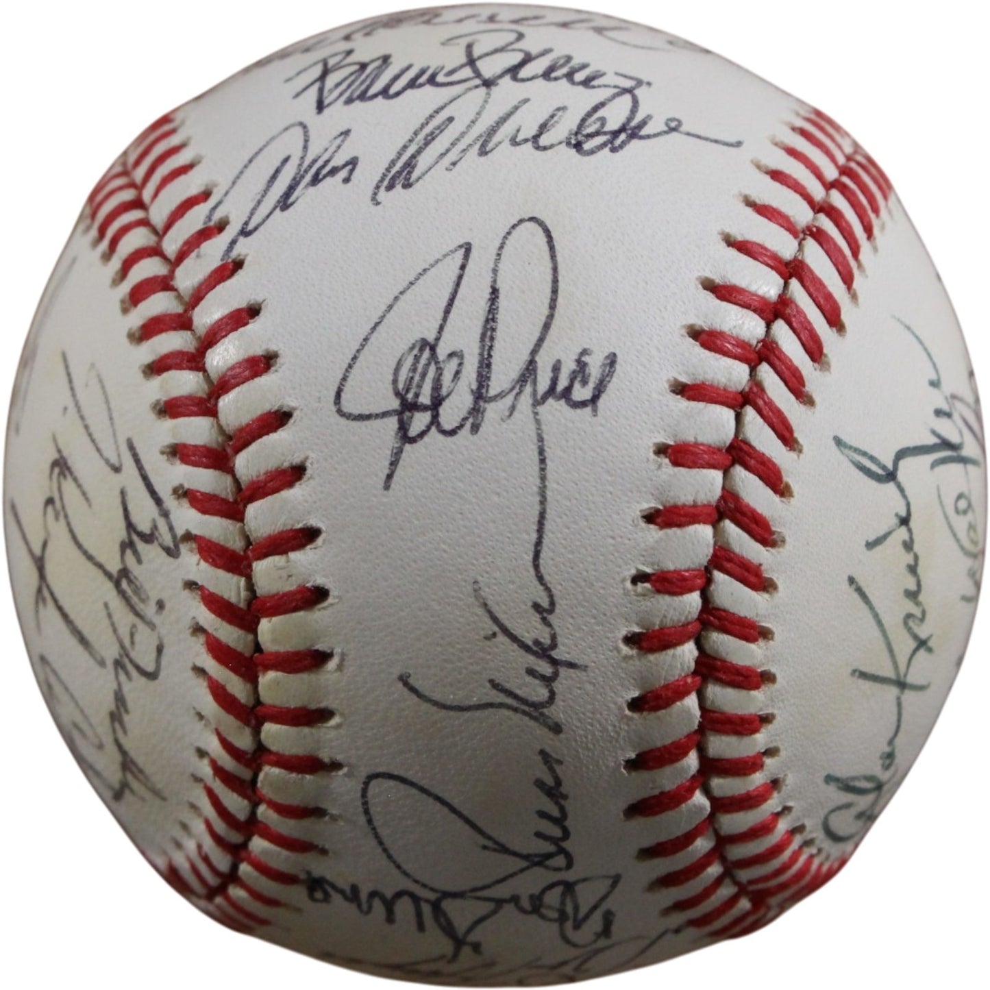 Cincinnati Reds 1983 Team Signed Baseball - Johnny Bench & 23 Others (Beckett)