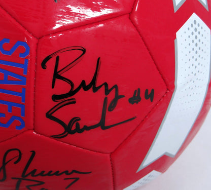 USWNT Multi-Signed Team USA Nike Soccer Ball (9 Signatures)