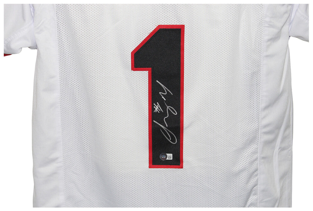 Sony Michel Autographed Georgia Bulldogs Style Custom Jersey