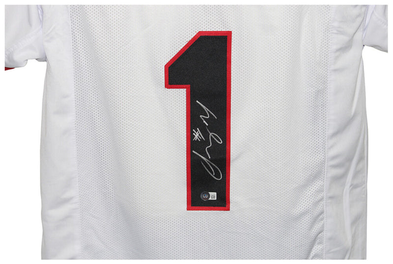Sony Michel Autographed Georgia Bulldogs Style Custom Jersey