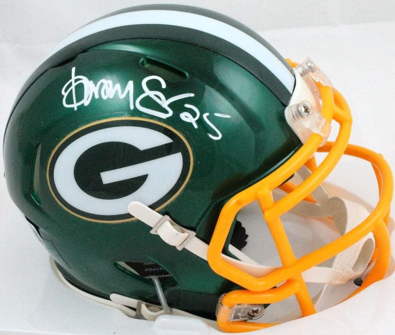 Dorsey Levens Signed Green Bay Packers Flash Speed Mini Helmet