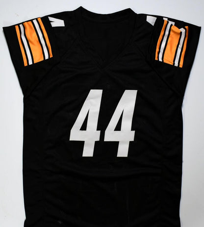 Derek Watt Autographed Black Custom Pro Style Jersey