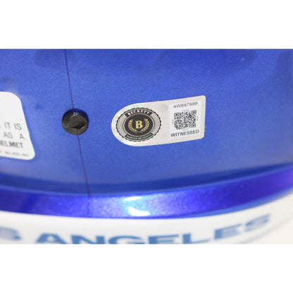 Torry Holt Signed Los Angeles Rams Full Size Helmet