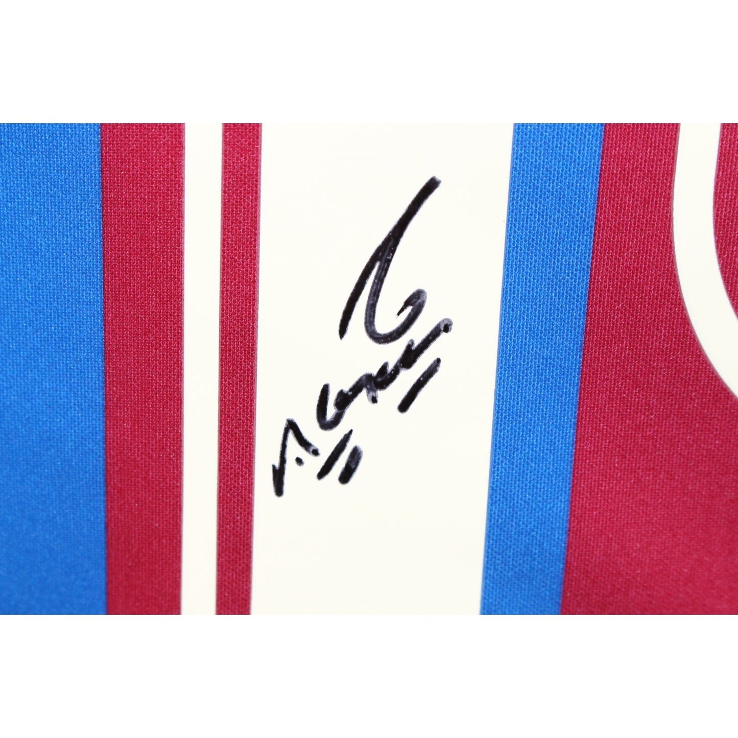 Sergio Aguero Autographed Barcelona F.C. Soccer Jersey (Beckett)