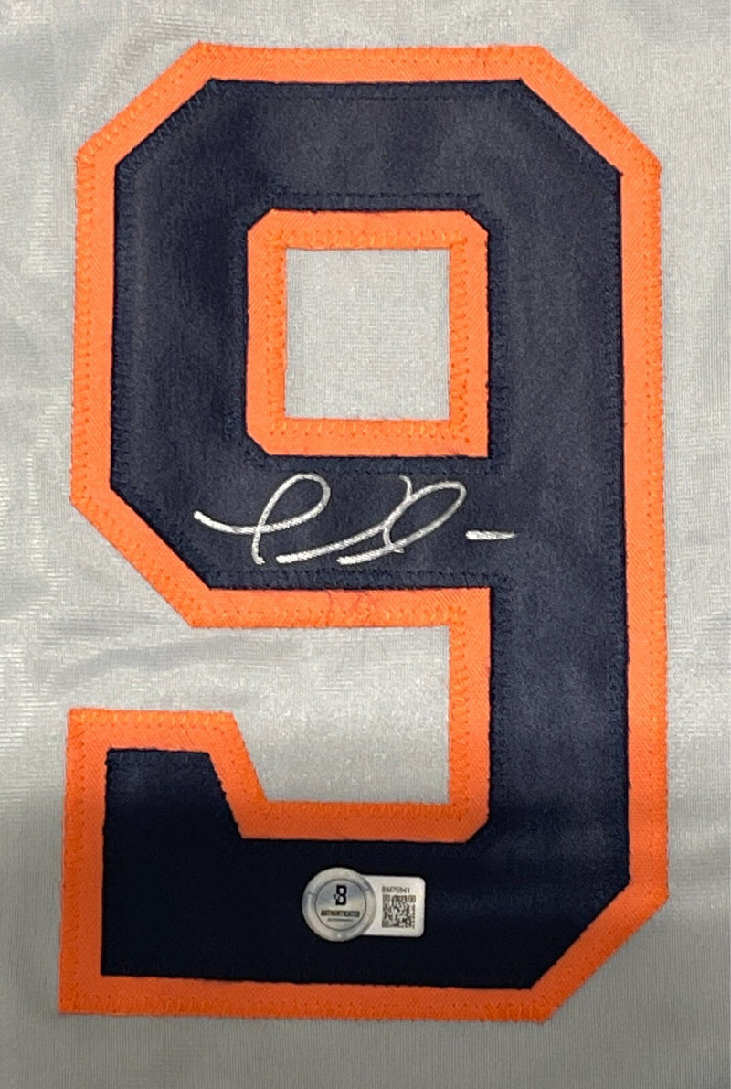 Joe Espada Signed Houston Astros Custom Baseball Jersey Beckett COA