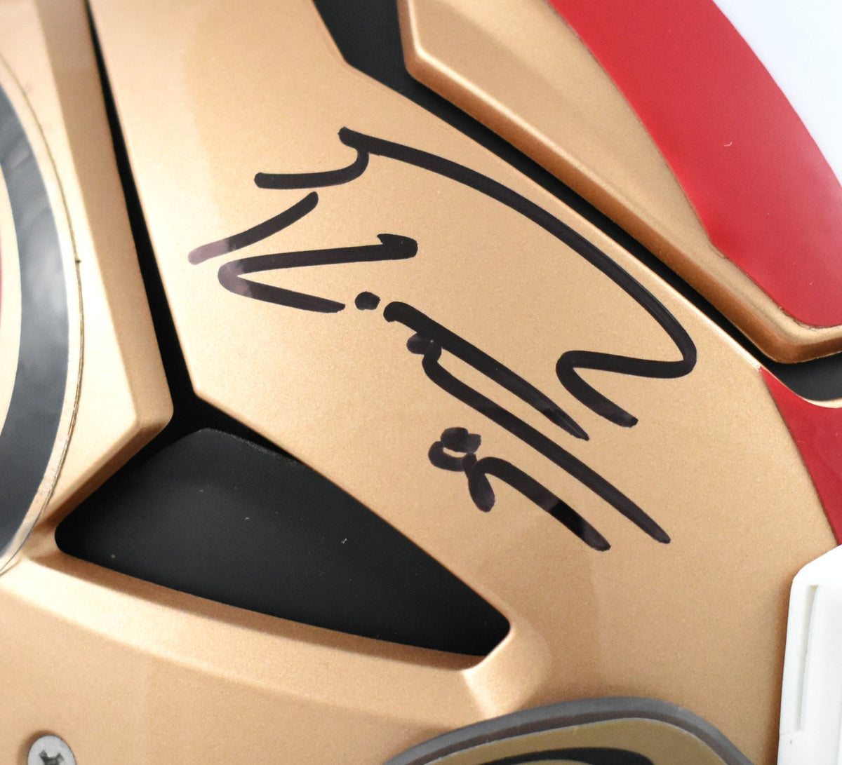George Kittle Signed San Francisco 49ers Full Size Riddell Axiom Helmet