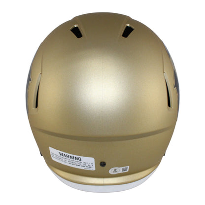 Travis Hunter Colorado Buffaloes Autographed Full Size Replica Helmet