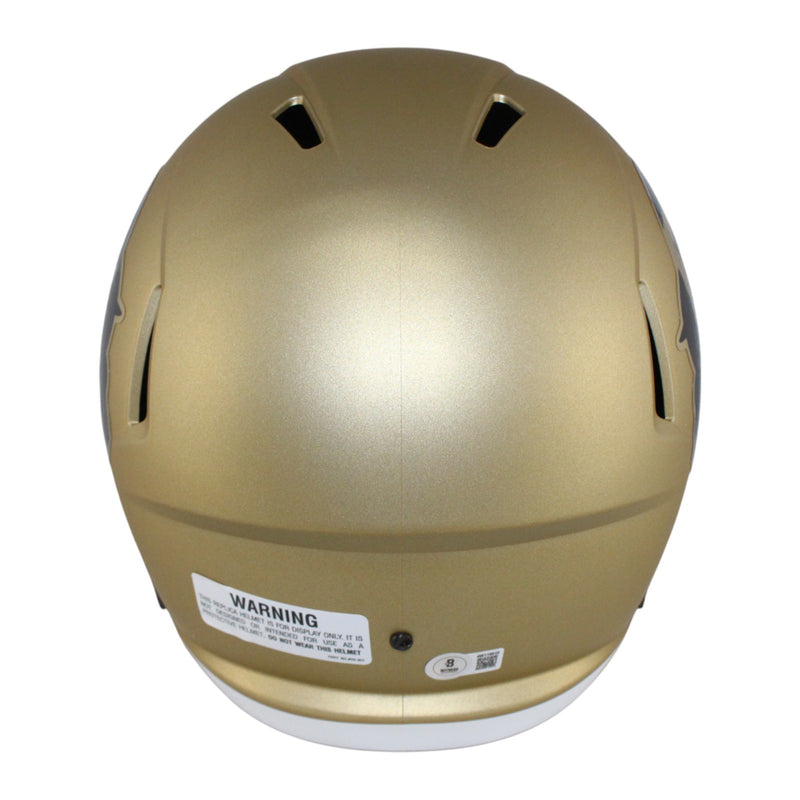 Travis Hunter Colorado Buffaloes Autographed Full Size Replica Helmet