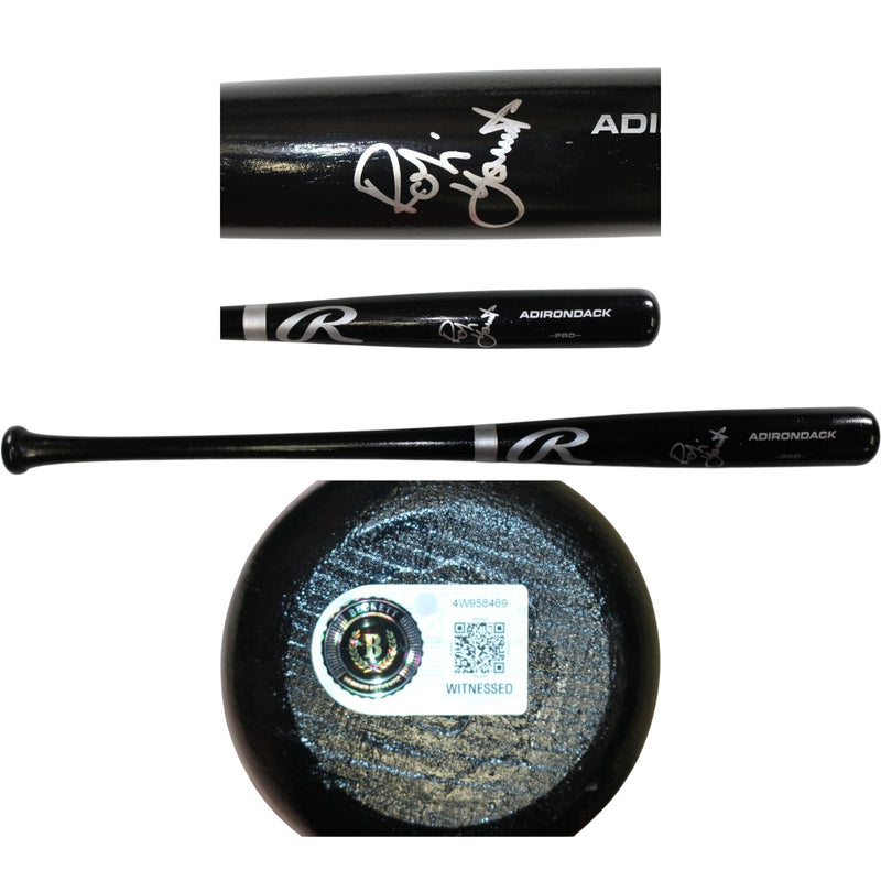 Robin Yount Signed Milwaukee Brewers Rawlings Baseball Bat