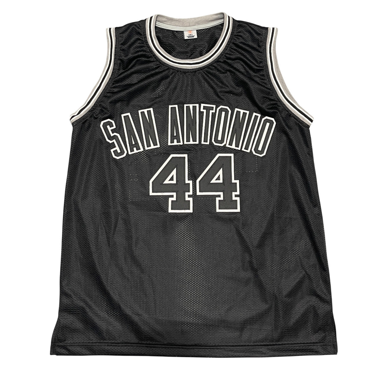 George Gervin Signed San Antonio Spurs Custom Jersey HOF 96 BAS COA