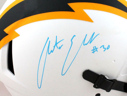 Austin Ekeler Signed Los Angeles Chargers Authentic Lunar Full Size Helmet