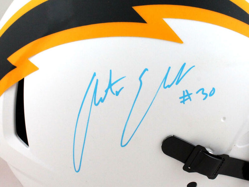 Austin Ekeler Signed Los Angeles Chargers Authentic Lunar Full Size Helmet