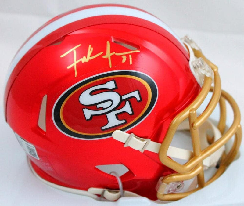 Frank Gore Signed San Francisco 49ers Flash Mini Helmet