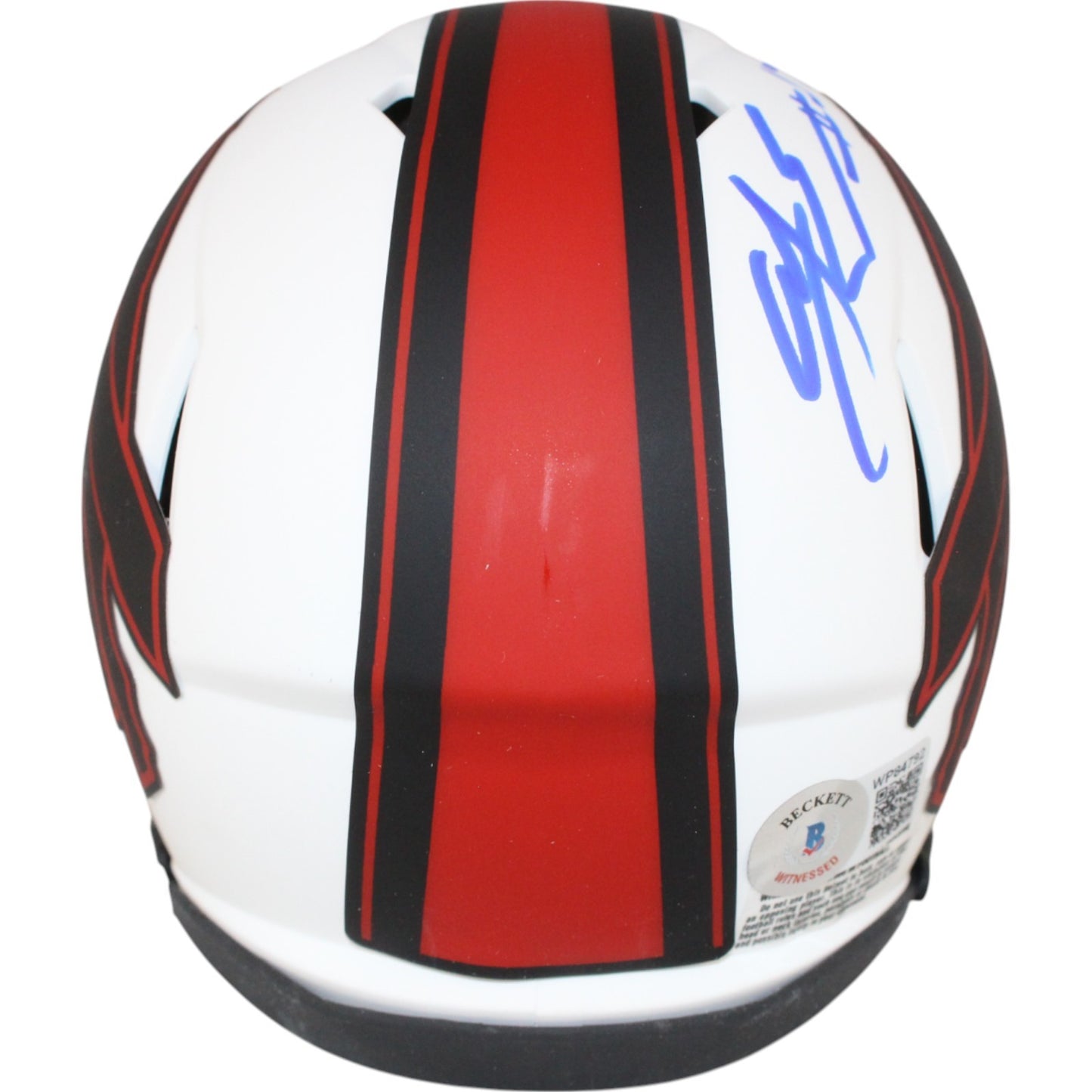 AJ Epenesa Buffalo Bills Autographed Lunar Mini Helmet