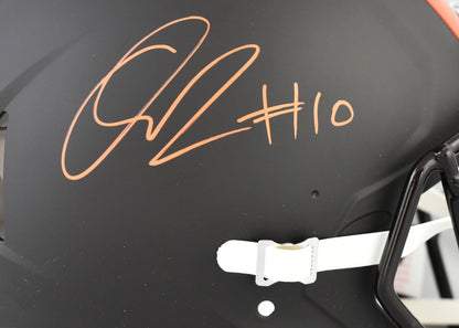 Quinshon Judkins Signed Cleveland Browns Full Size Alternate Speed Helmet