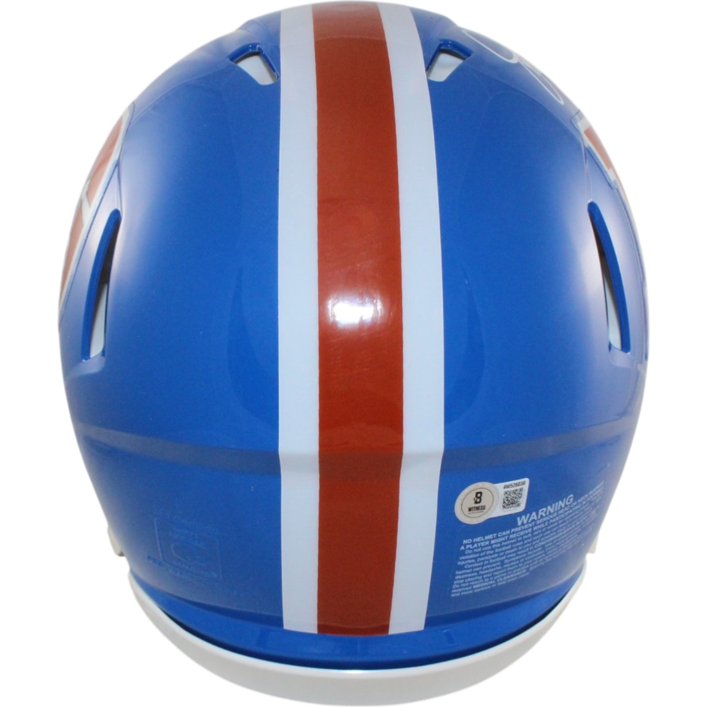 John Elway Denver Broncos Autographed Authentic Throwback Full Size Helmet