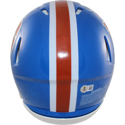John Elway Denver Broncos Autographed Authentic Throwback Full Size Helmet