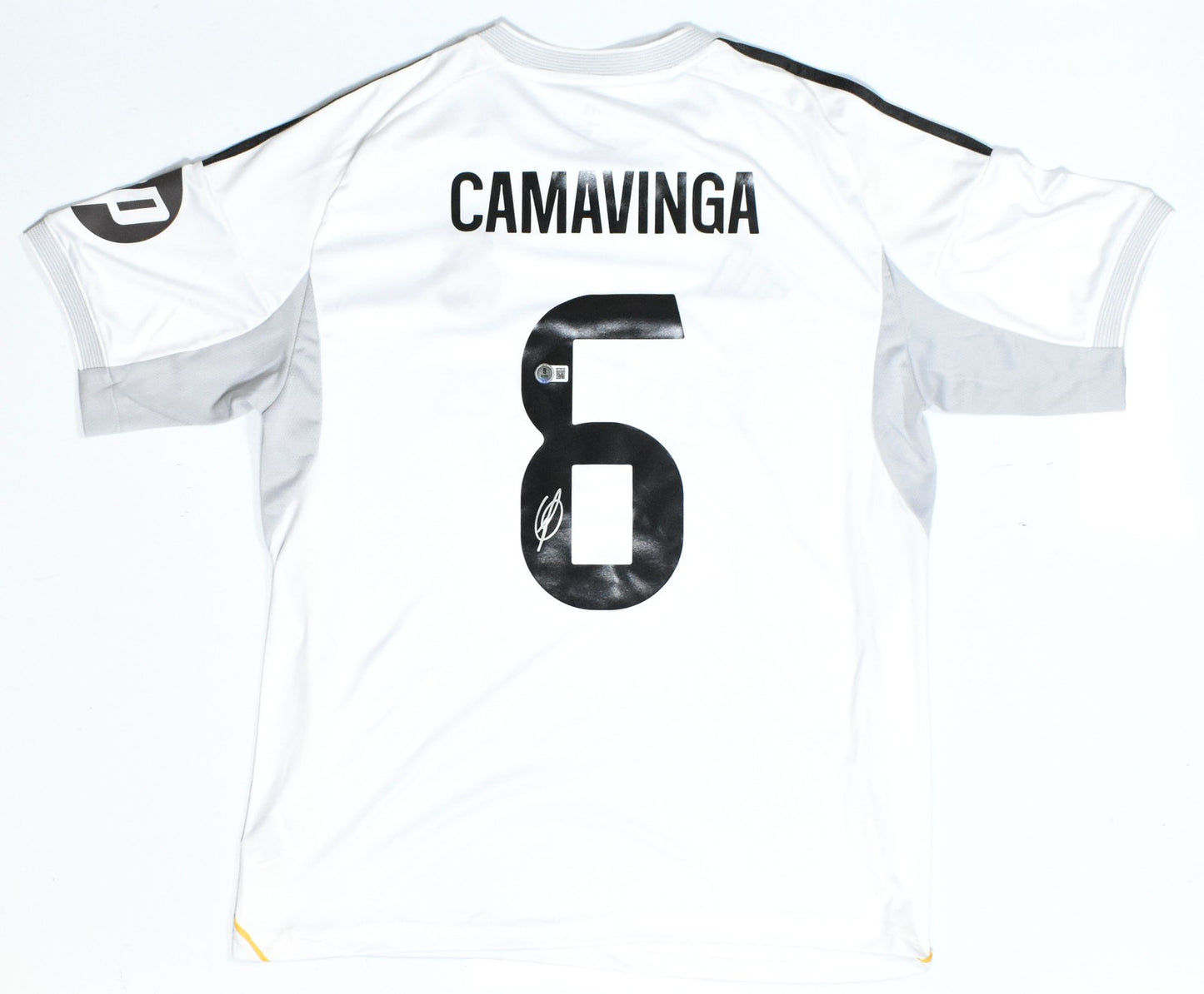 Eduardo Camavinga Signed Real Madrid Soccer Jersey