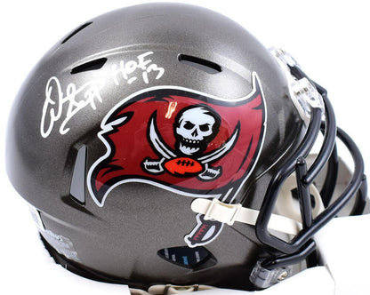 Warren Sapp Signed Tampa Bay Buccaneers 1997-2013 Speed Mini Helmet (HOF)