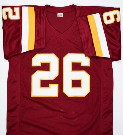 Clinton Portis Autographed Maroon Custom Jersey