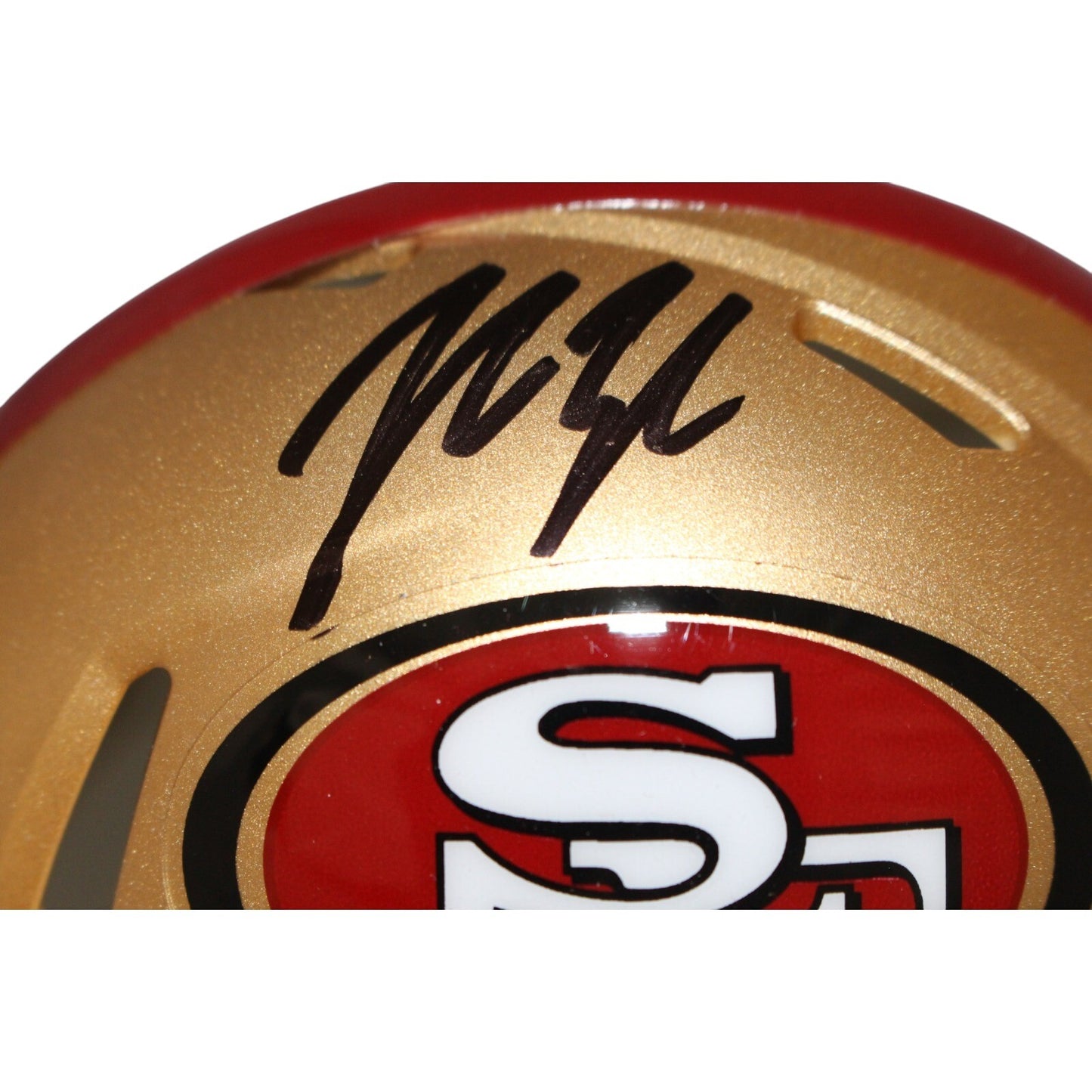 John Lynch Signed San Francisco 49ers Mini Helmet Beckett COA