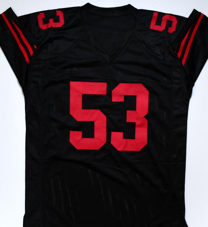 NaVorro Bowman Signed San Francisco 49ers Custom Black Jersey