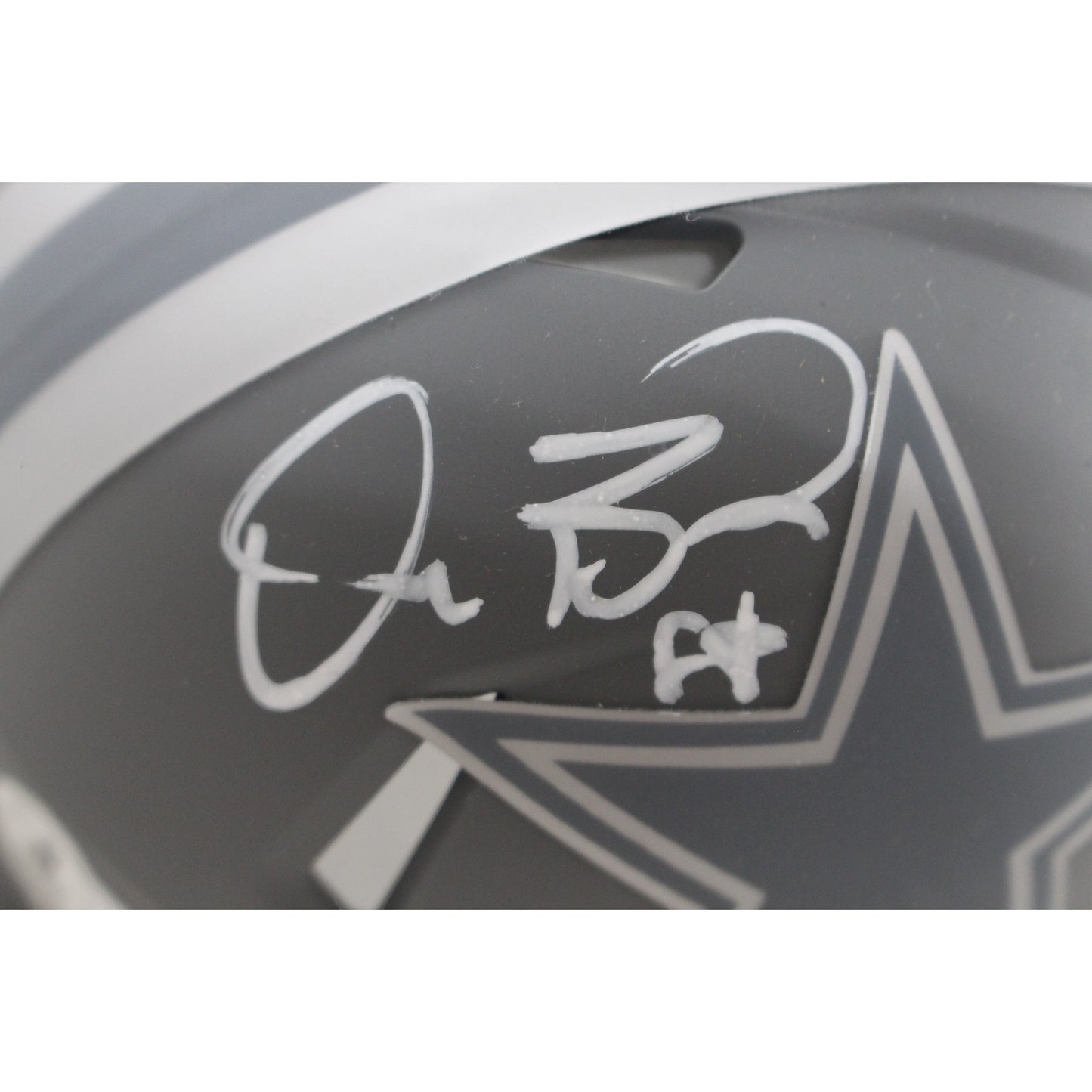 Dez Bryant Dallas Cowboys Signed Slate Mini Helmet (Beckett Witnessed)