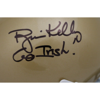 Brian Kelly Autographed Notre Dame Fighting Irish Mini Helmet