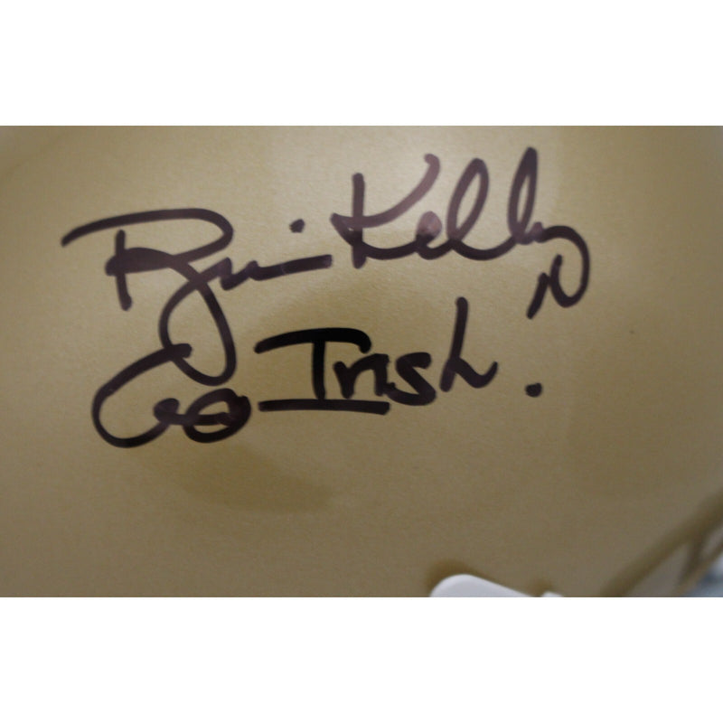 Brian Kelly Autographed Notre Dame Fighting Irish Mini Helmet