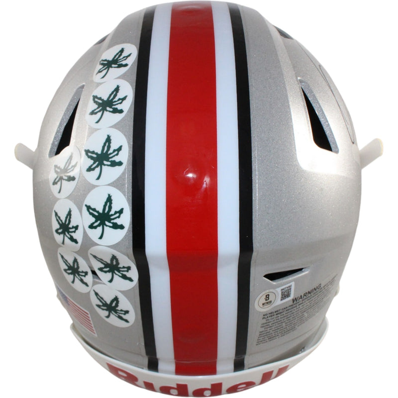 Quinshon Judkins Ohio State Buckeyes Signed Authentic SpeedFlex Helmet