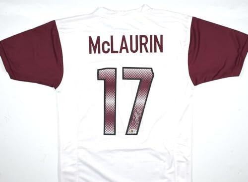 Terry McLaurin Signed Washington Commanders Custom White Jersey