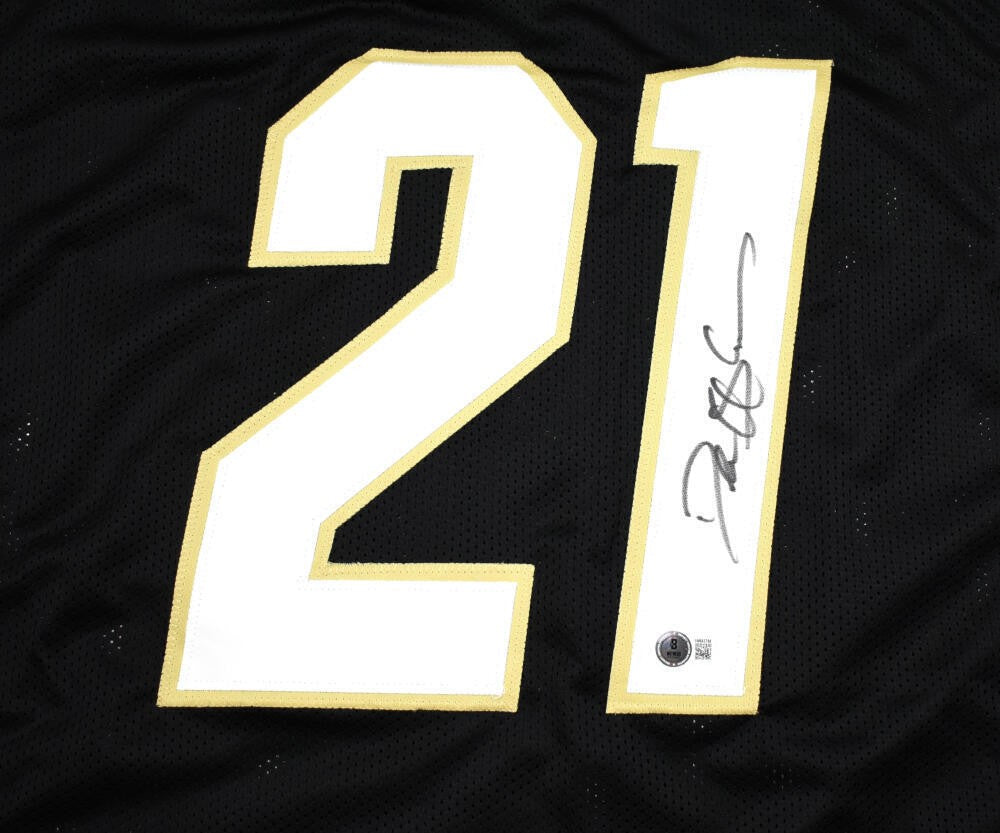 Deion Sanders Signed Coach Prime Custom Jersey - Black