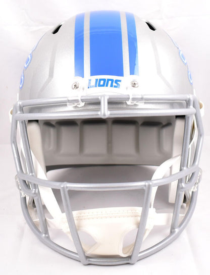 Hendon Hooker Signed Detroit Lions Full Size Speed Helmet - Black Edition