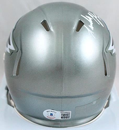 Randall Cunningham Signed Philadelphia Eagles Flash Speed Mini Helmet